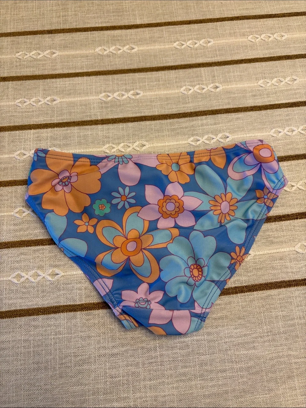Floral Ruffle Tankini Size 6/6X